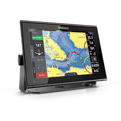 SIMRAD NSX™ 3012,  Touchscreen Chartplotter with Built-In Sounder, No Transducer