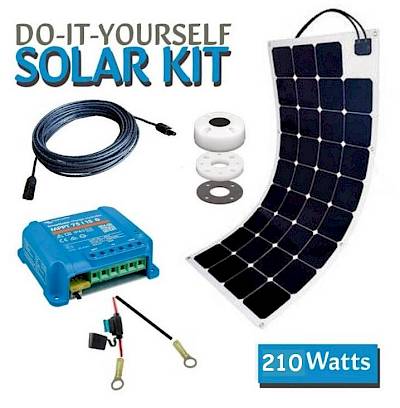 Roton 210 Watt Flexible Solar Panel Do-It-Yourself Kit